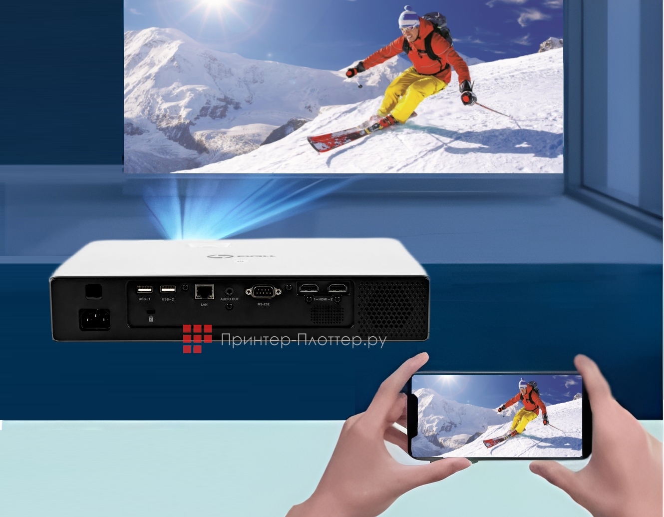 Exell EXL203Z. Поддержка беспроводного отображения