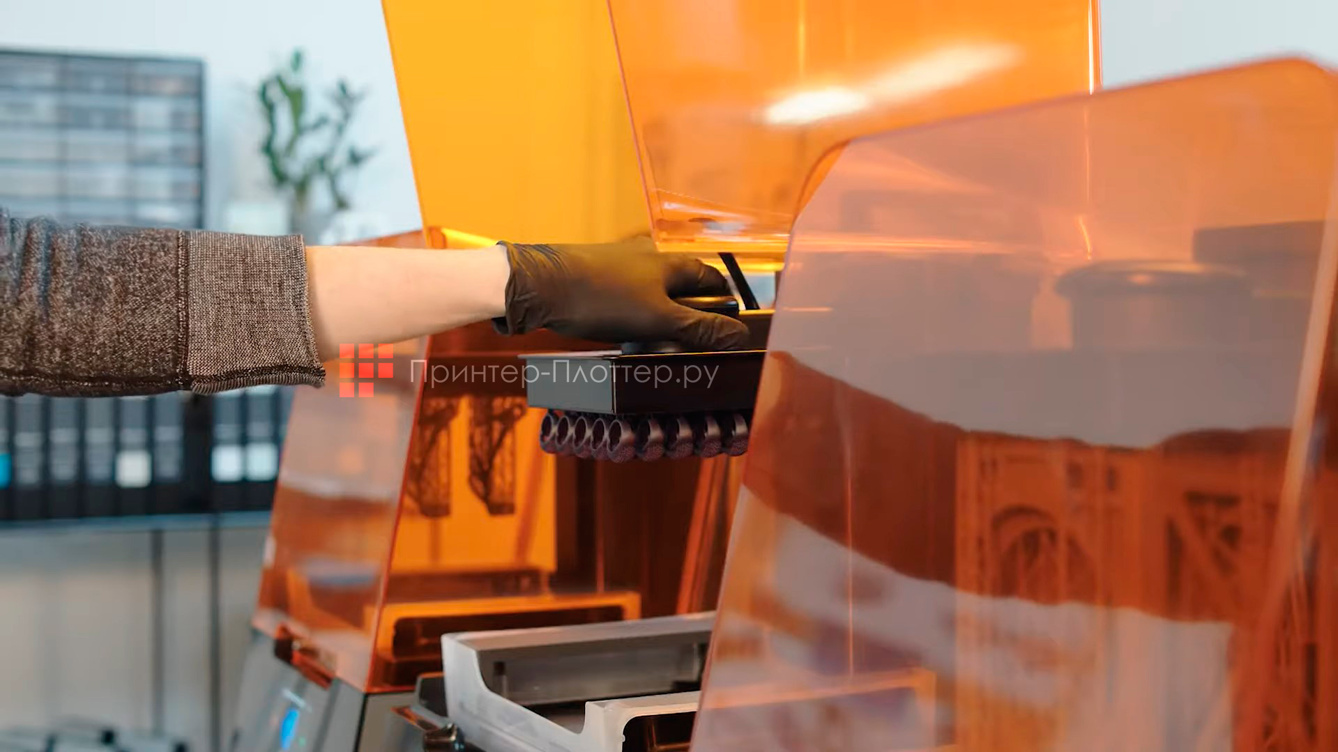 Formlabs Form 3. Очередь на печать