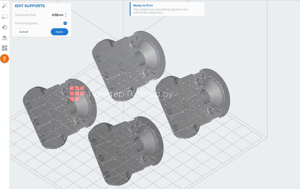 Formlabs Form 3. Ручное управление