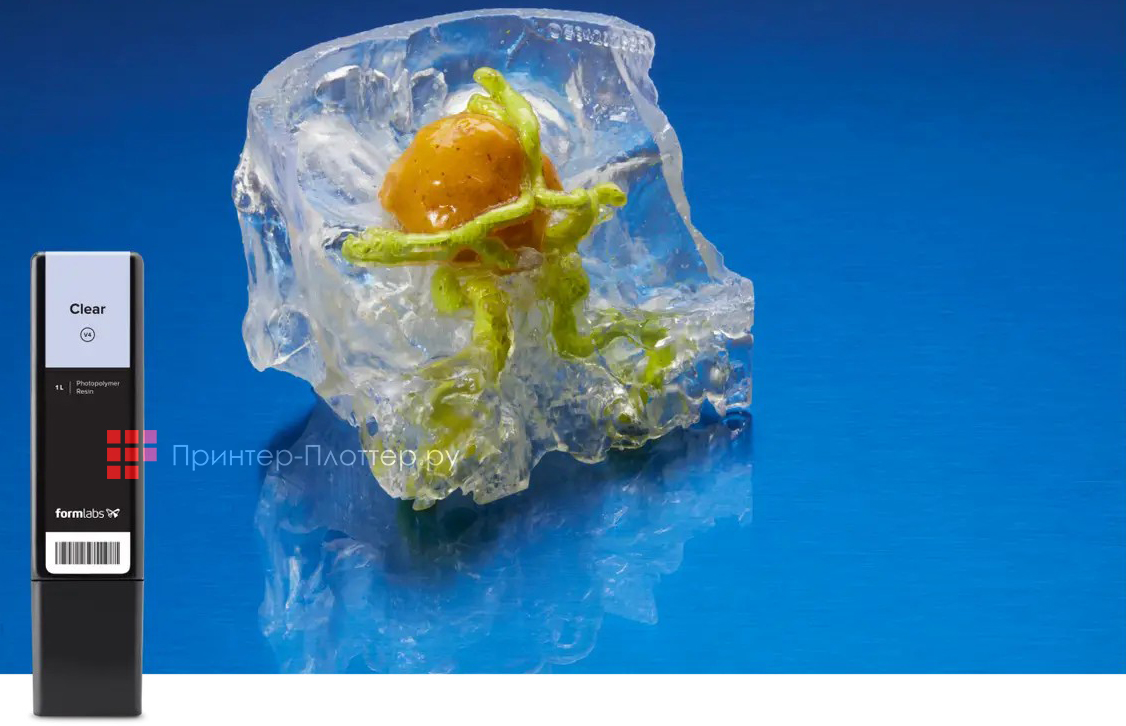 Formlabs Form 3B. Clear Resin