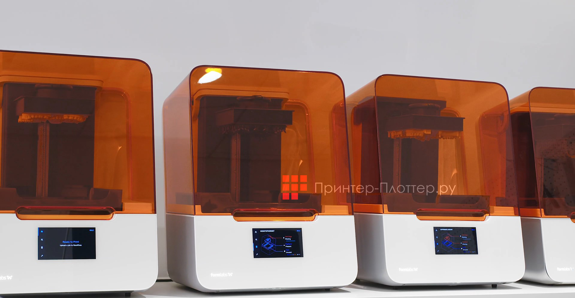 Formlabs Form 3B. Мониторинг моделей