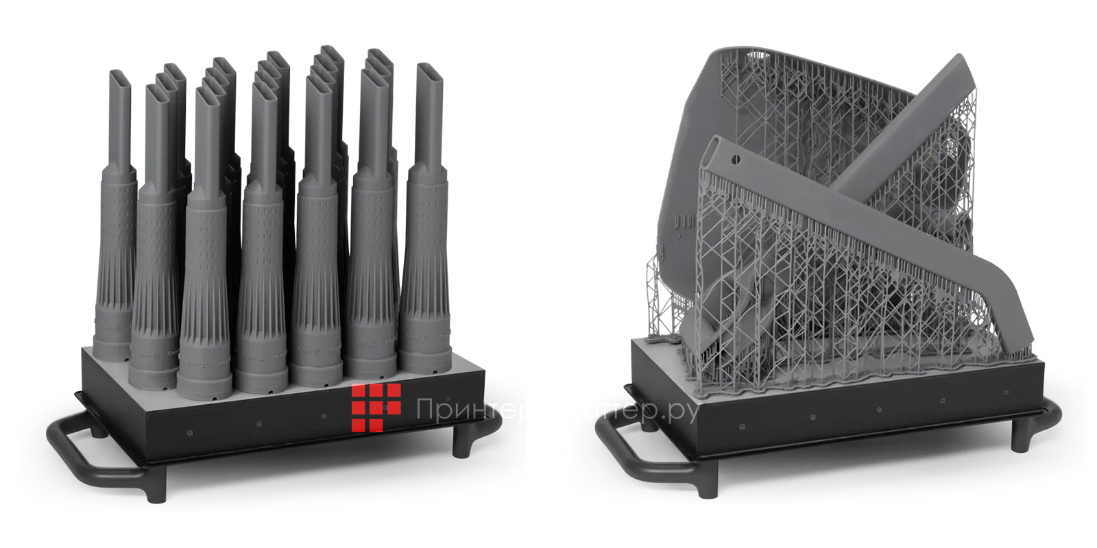 Formlabs Form 3L. Насадки и лопата