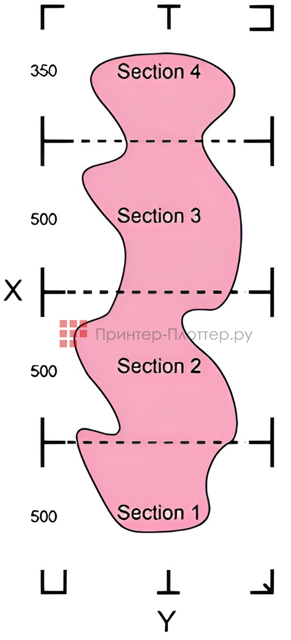 GCC Jaguar V J5-163LX. Секционная резка