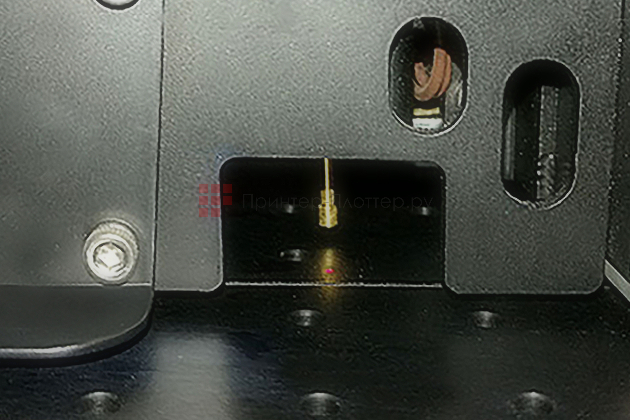 GCC JF-240UV. Автоматическая калибровка носителя