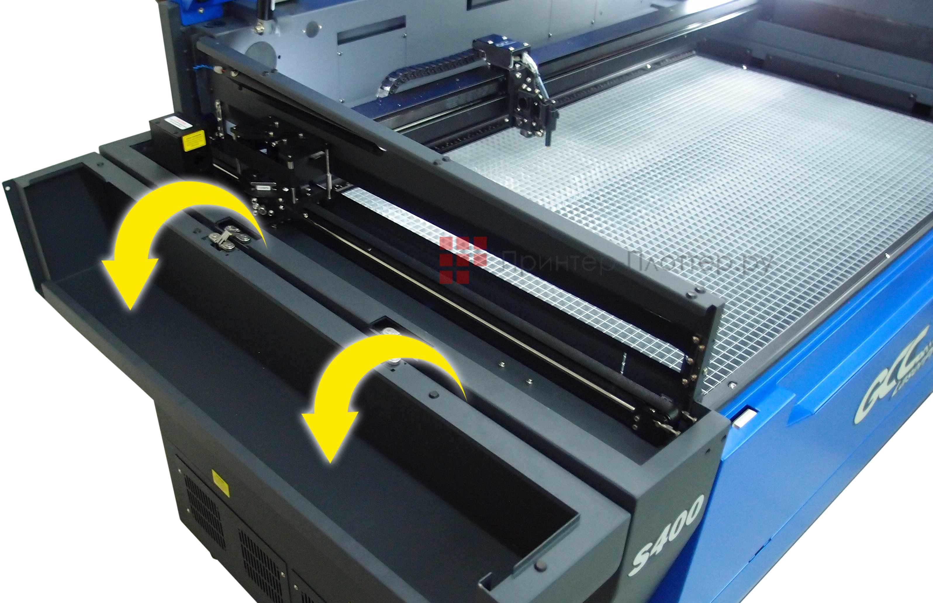 GCC LaserPro S400-100. SmartLID — Легкий доступ