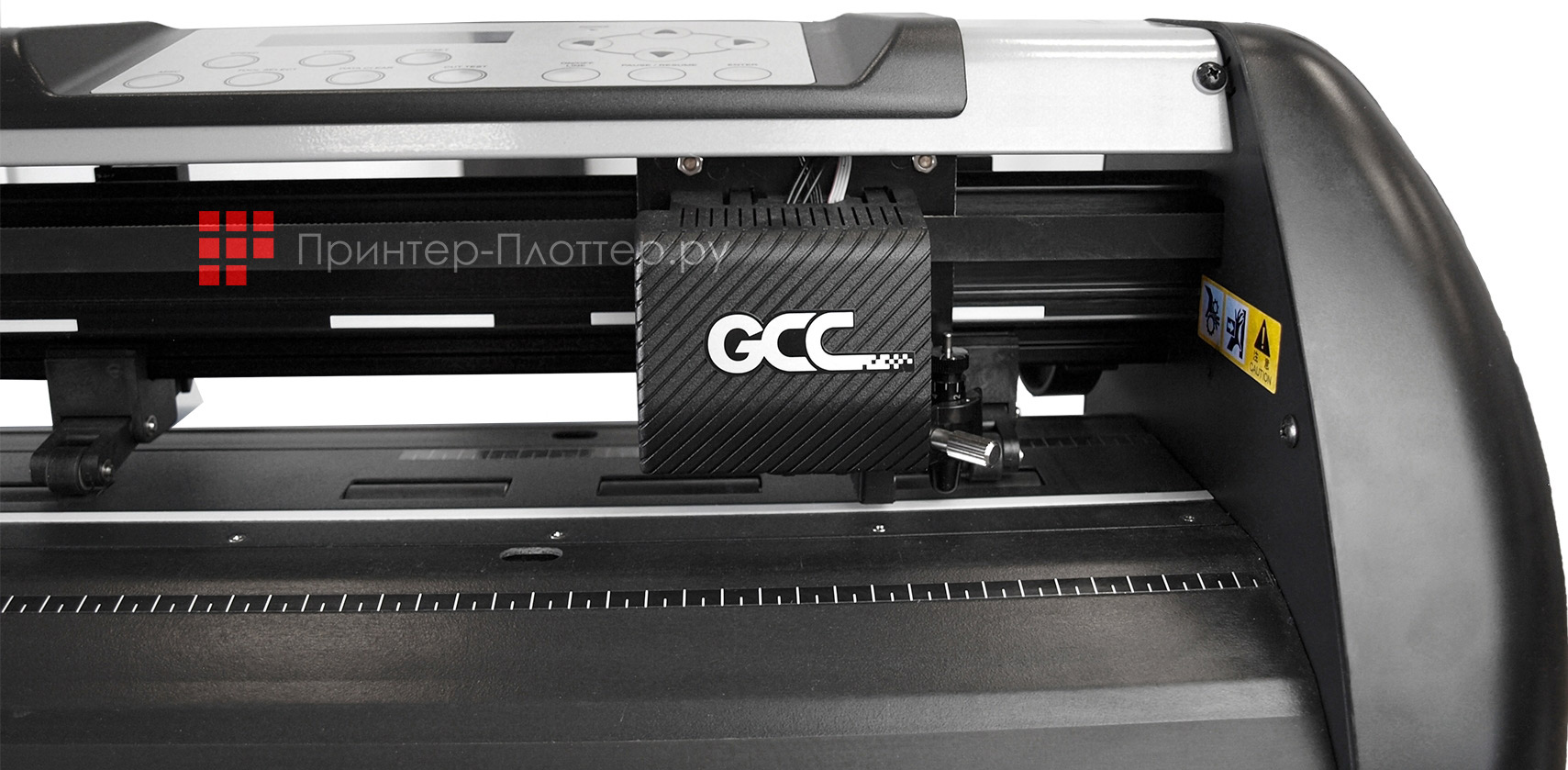 GCC RX II-101S. Позиционирование прижимных роликов