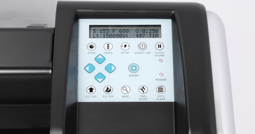 GCC RX II-61 + AFR-24S. Панель управления