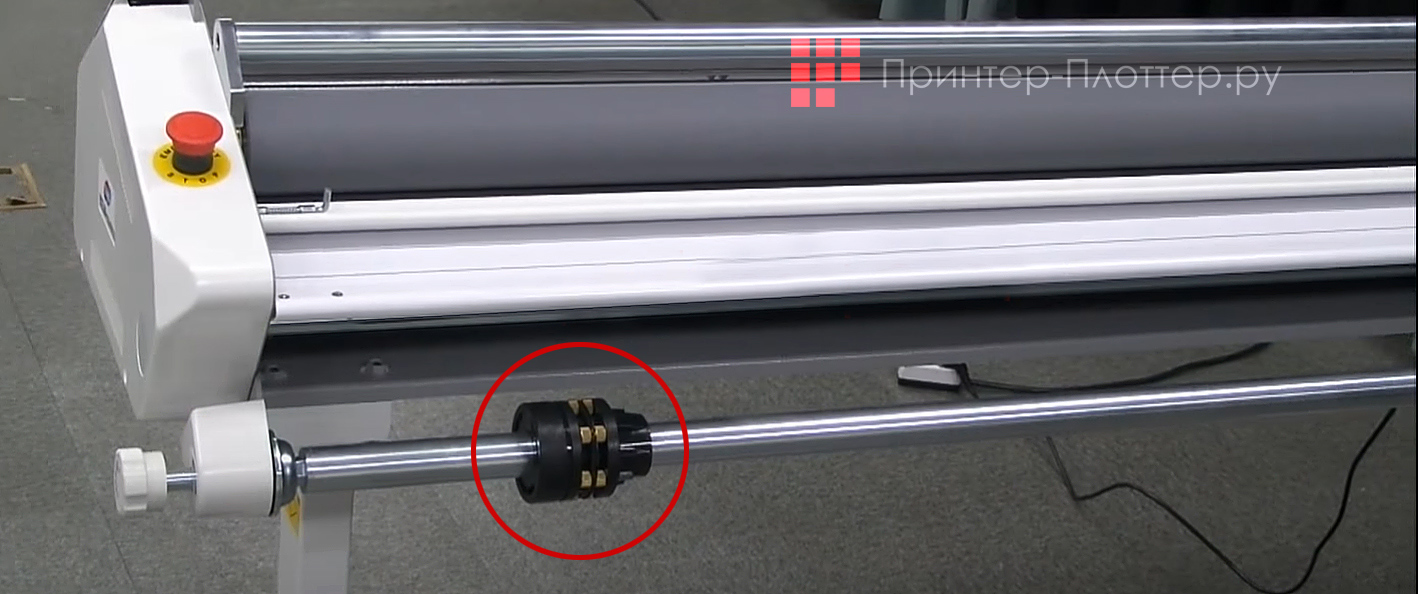 GMP Excelam 1600 Plus Cold RS. Адаптеры для установки пленки на втулке