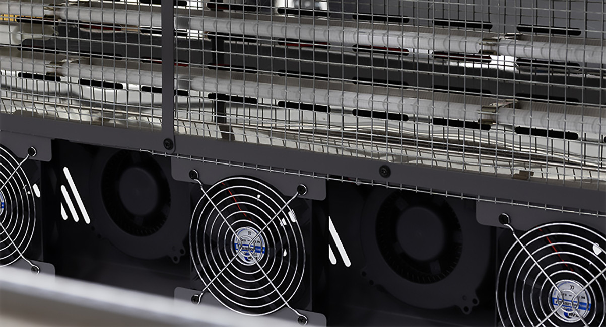 GongZheng Apsaras G4-H. Мощные ИК-сушки