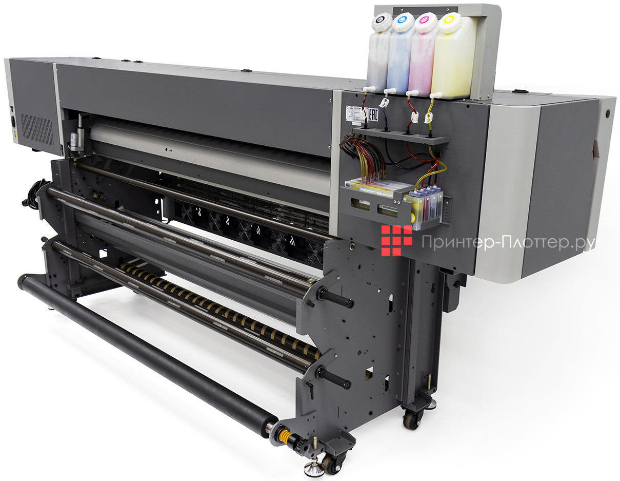 GongZheng Apsaras G4-H. Система автоматической подачи и подмотки материала