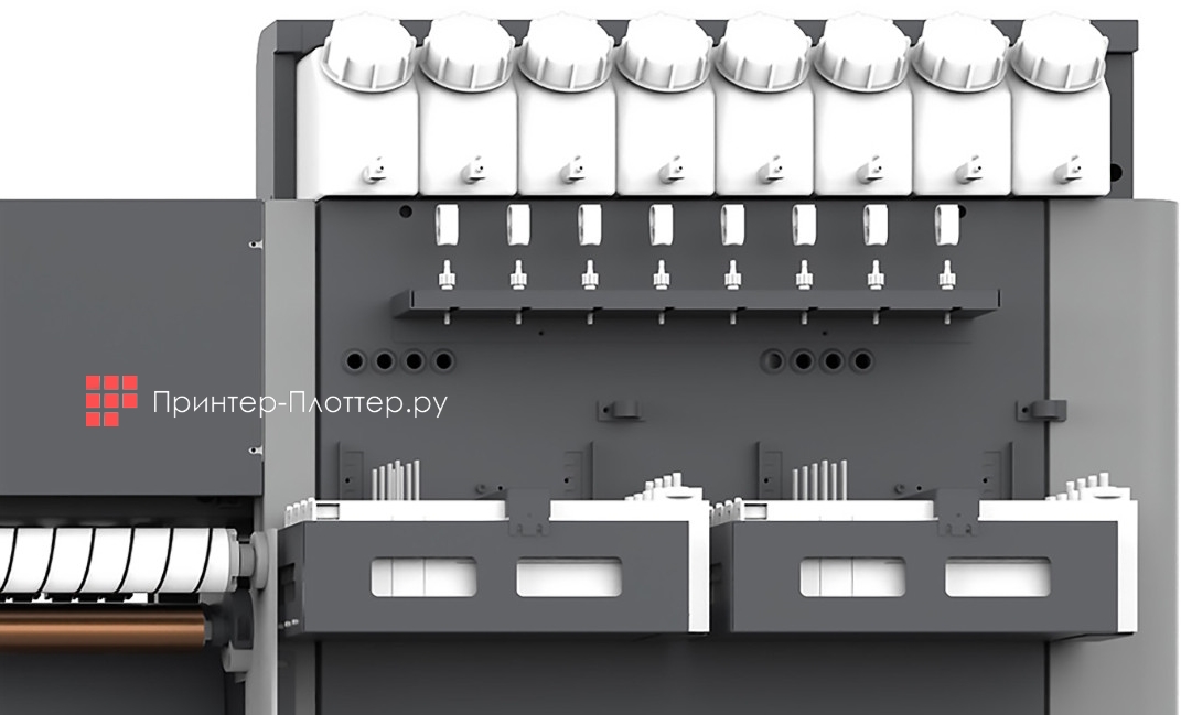 GongZheng Apsaras G4-P. Система подачи чернил