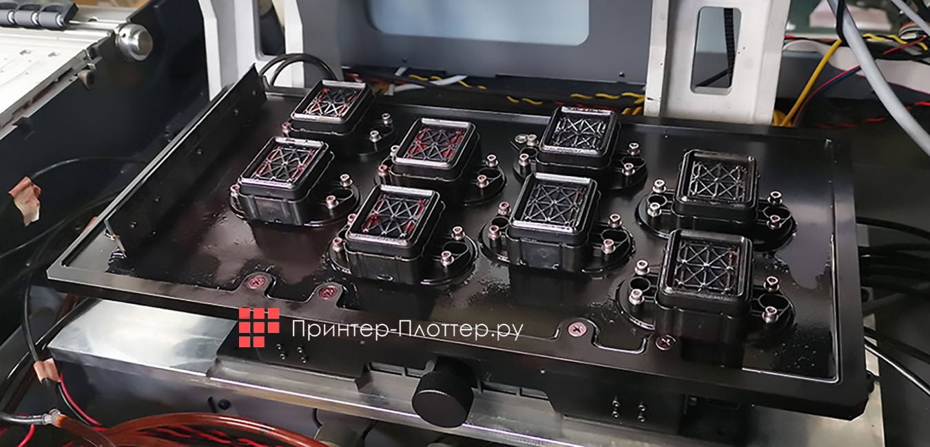 GongZheng ThunderJet GS1908T-H. Система автоматической чистки и парковки печатающих головок