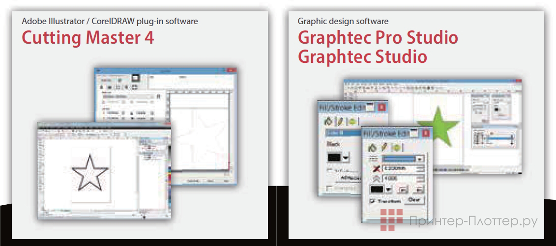 Graphtec CE7000-130. Программное обеспечение