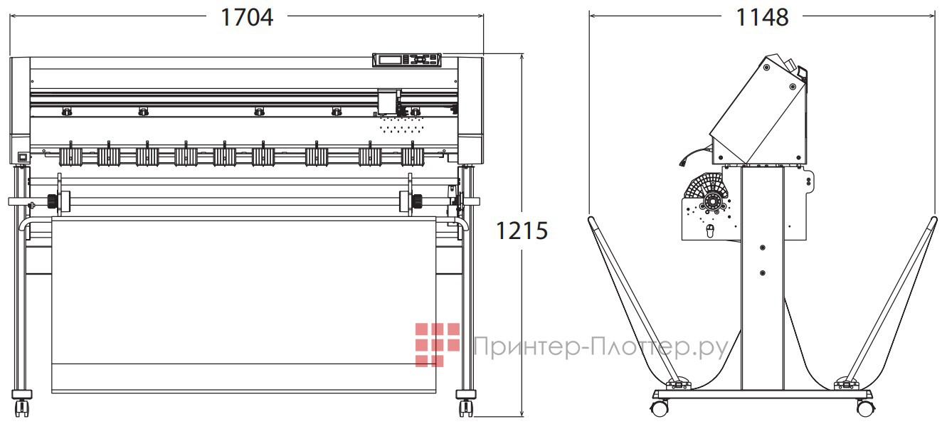 Graphtec CE7000-130AP. Особенности