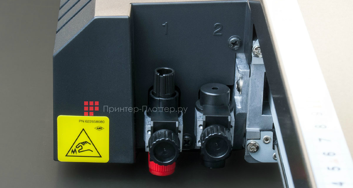 Graphtec FCX4000-60ES. Использование двух инструментов