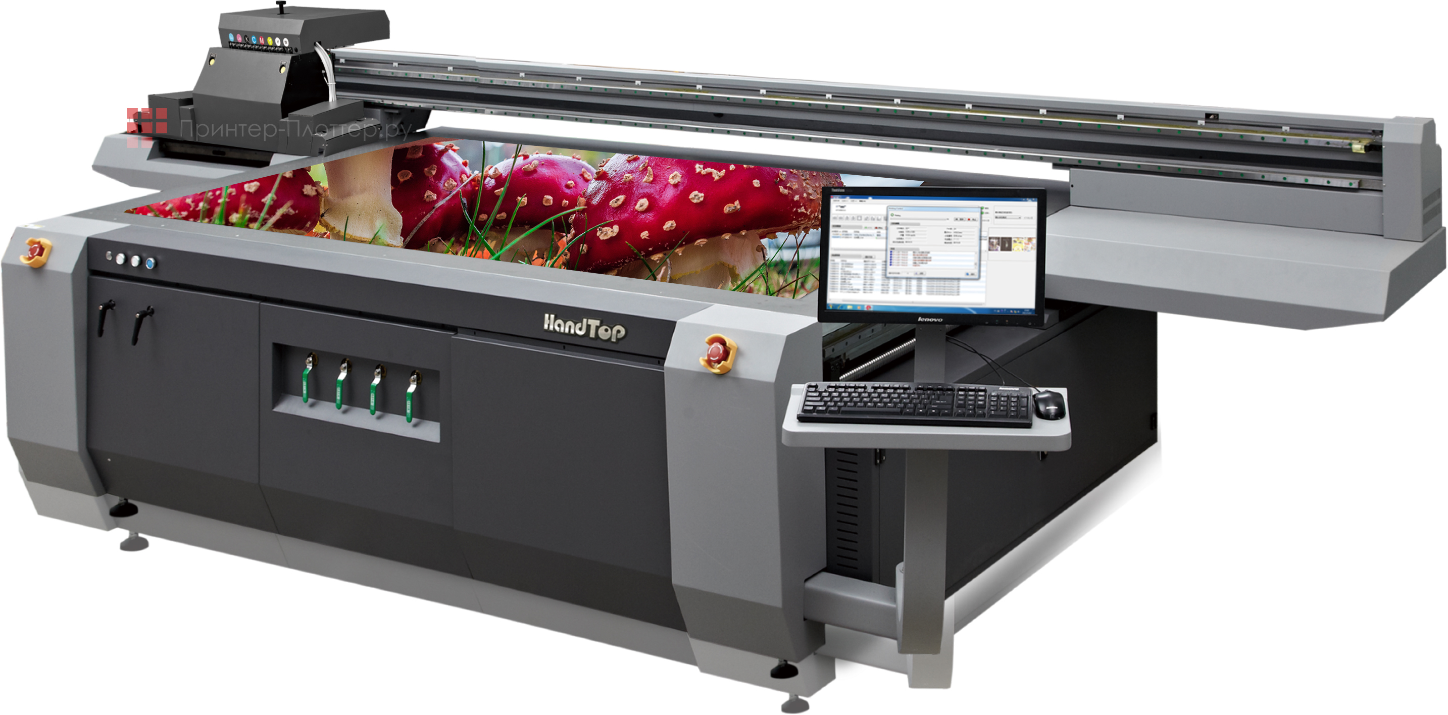 HandTop Flatbed HT2512UV Konica12. На выгодных условиях