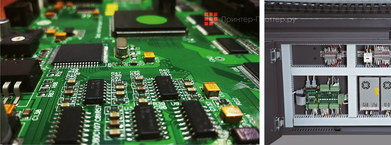 HandTop Flatbed HT3116UV FK10. Печатная плата