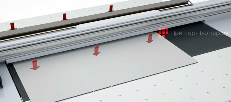 HandTop Hybrid HT2500UV HR9. Вакуумный прижим