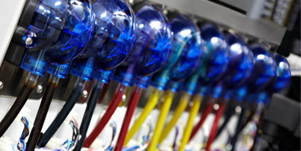 HOMER HM1800R. Система подачи чернил