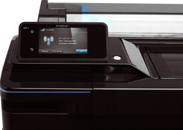 HP Designjet T120 ePrinter 610 мм. Мобильная печать