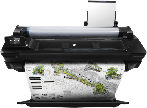 HP Designjet T120 ePrinter 914 мм. Профессиональная печать