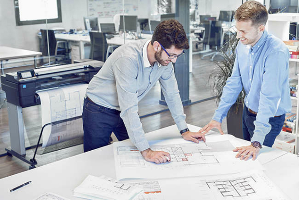 HP DesignJet T830 914 мм. Совместная работа