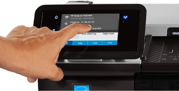 HP DesignJet T830 914 мм. Удобство