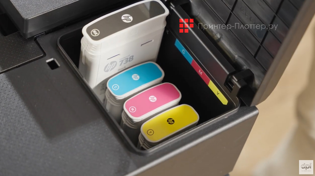 HP DesignJet T850. Поддержка функции динамической безопасности