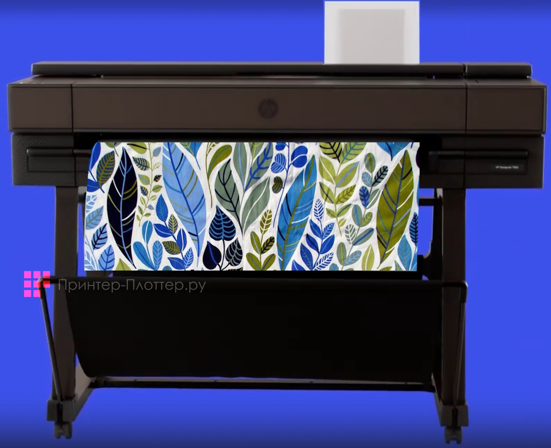 HP DesignJet T950. Удобное подключение