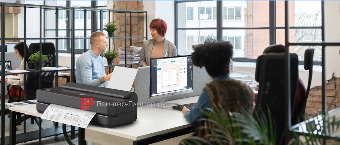 HP DesignJet T950. Поддержка функции динамической безопасности