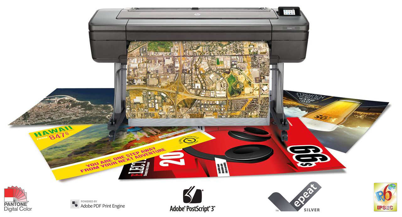 HP DesignJet Z6 PostScript 1118 мм. Особенности