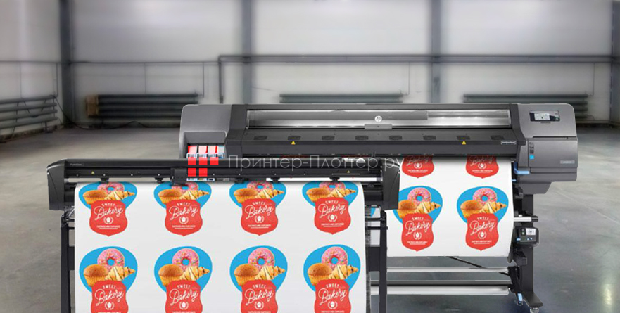 HP Latex 335 Print&Cut. Компактность