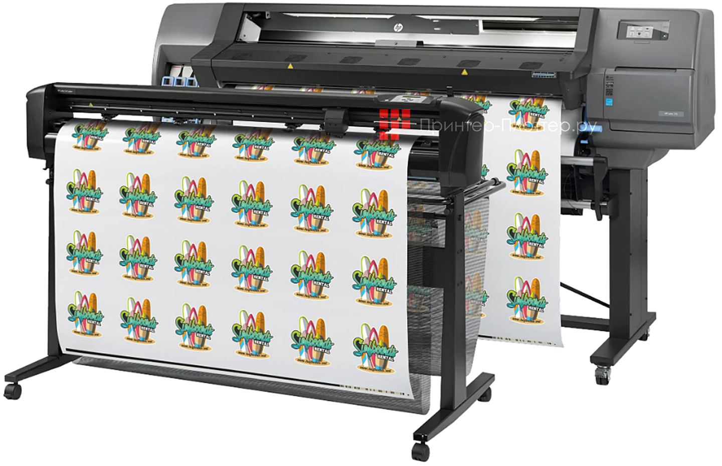 HP Latex 335 Print&Cut. Описание