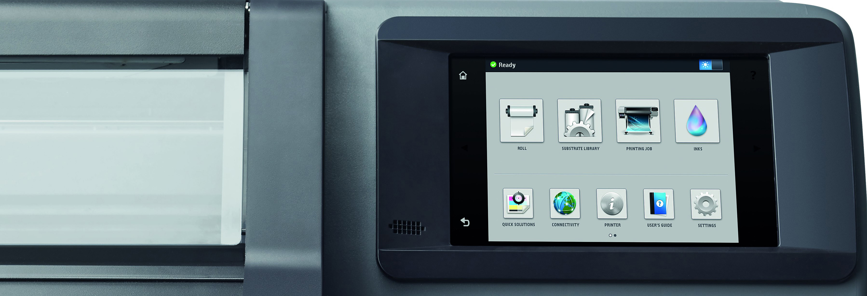 HP Latex 365. HP Quick Substrate Profiling