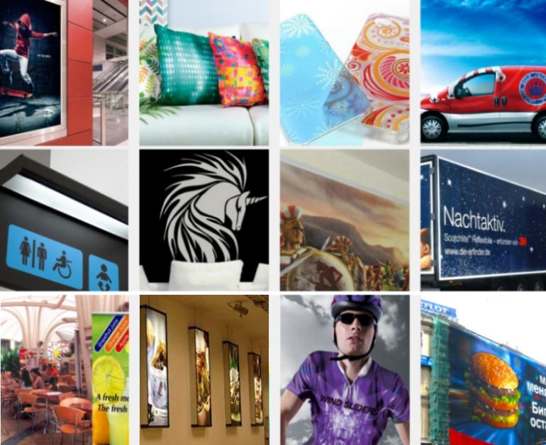 HP Latex 800. Сферы применения латексной печати