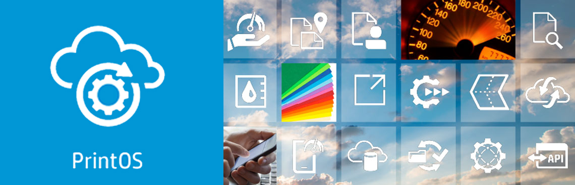 HP Latex R1000. HP PrintOS