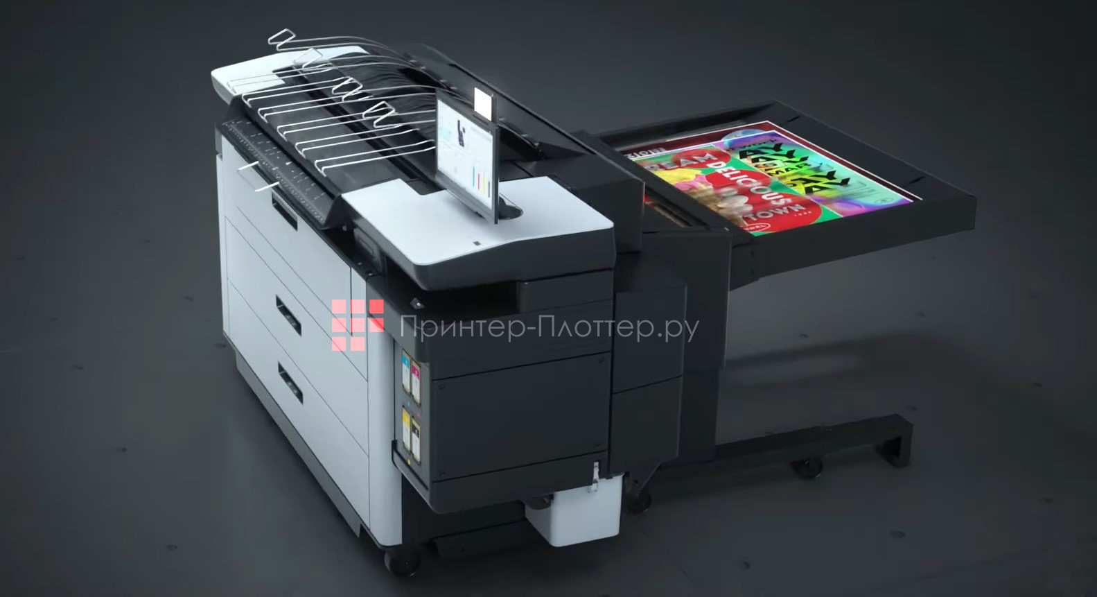 HP PageWide XL 8200. Особенности