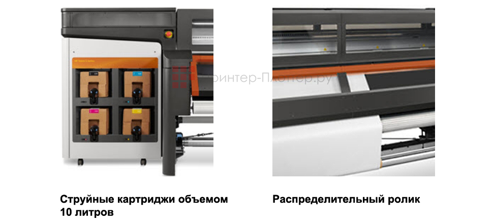 HP Stitch S1000. Бесперебойная печать