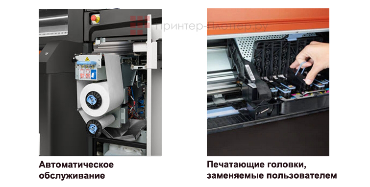 HP Stitch S1000. Простота обслуживания