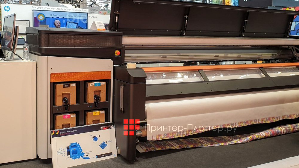 HP Stitch S1000. Сублимационные чернила