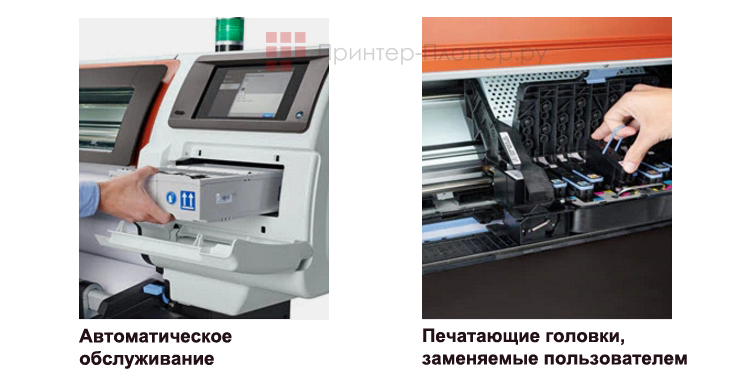 HP Stitch S300. Простота обслуживания