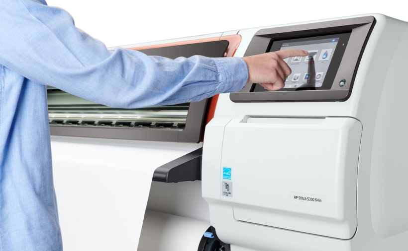 HP Stitch S500. Панель управления