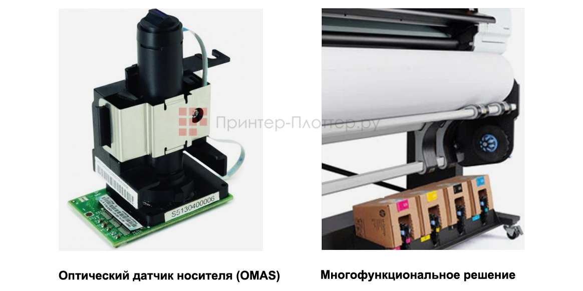 HP Stitch S500. Работа с носителями