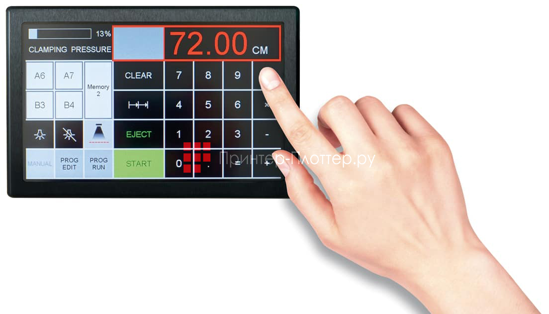 Ideal 7260. Сенсорный дисплей