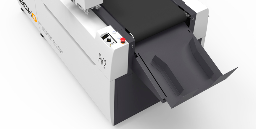 iECHO PK-0604 Plus. Автоматическая подача материала