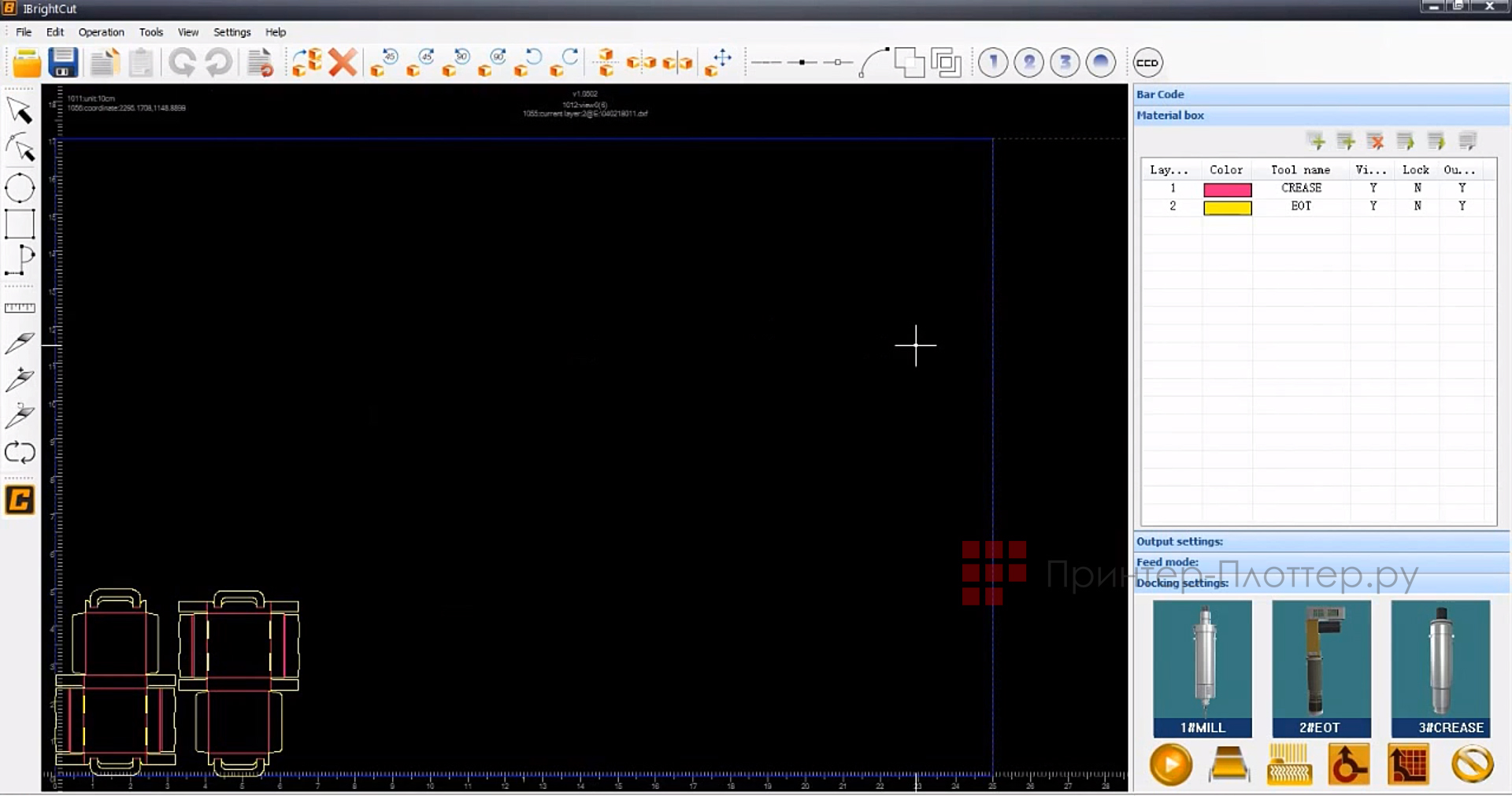 iECHO TK4S 3521. iBrightCut
