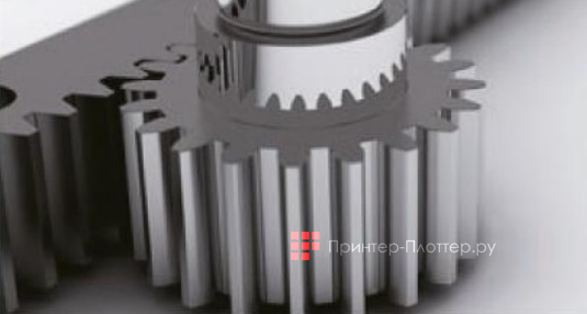 iECHO TK4S 5516. Шестеренчатый привод