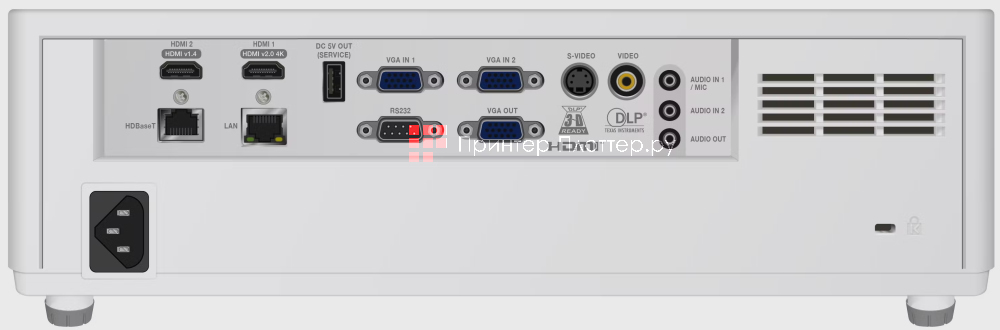 InFocus INL4128. Особенности