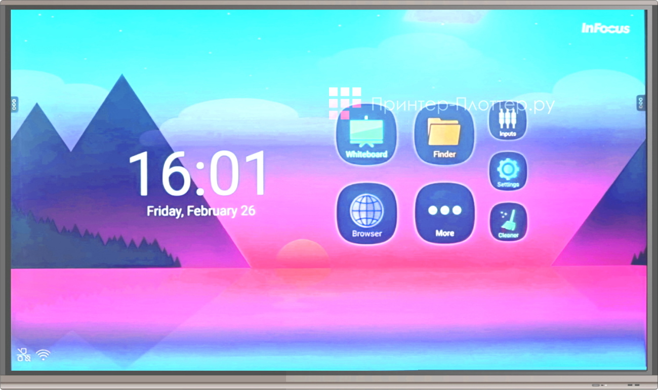 InFocus JTouch D115. Продуманный дизайн