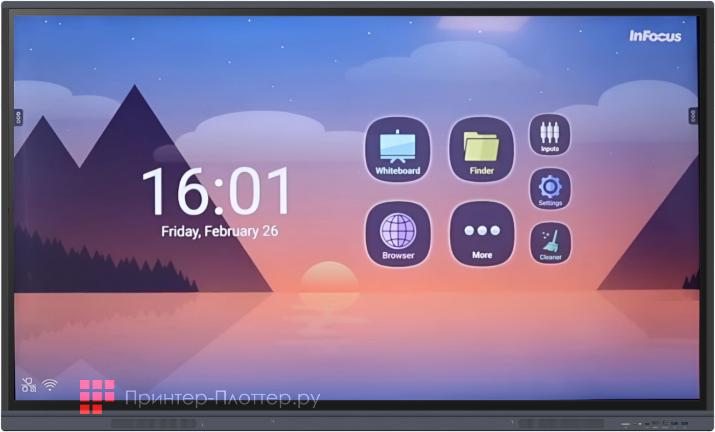 InFocus JTouch D118. Продуманный дизайн
